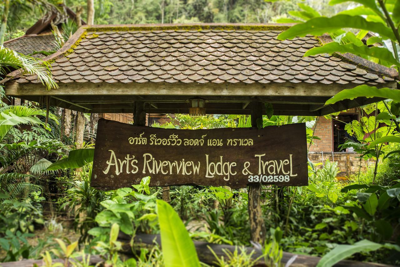 アーツ リバービュー ロッジ Khao Sok National Park エクステリア 写真